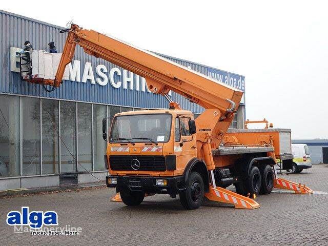 رافعة سلة مفصلية Mercedes-Benz 2222 6x4, Ruhtmann, 26m, Korb