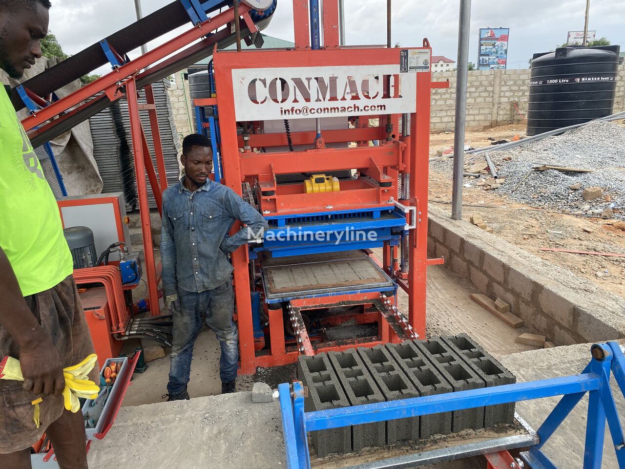 جديدة كتلة ماكينة Conmach BlockKing-12MS Concrete Block Making Machine - 4.000 units/shift