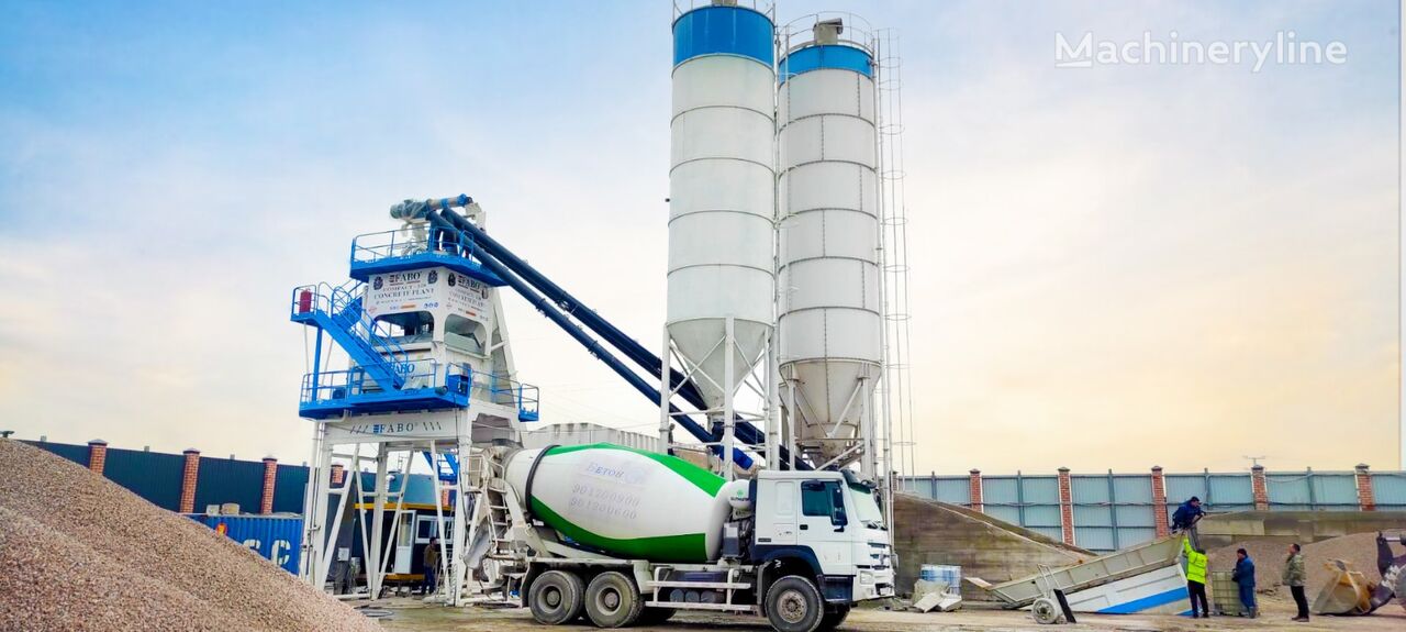 جديد ماكينة صناعة الخرسانة FABO SKIP SYSTEM CONCRETE BATCHING PLANT | 120m3/h Capacity