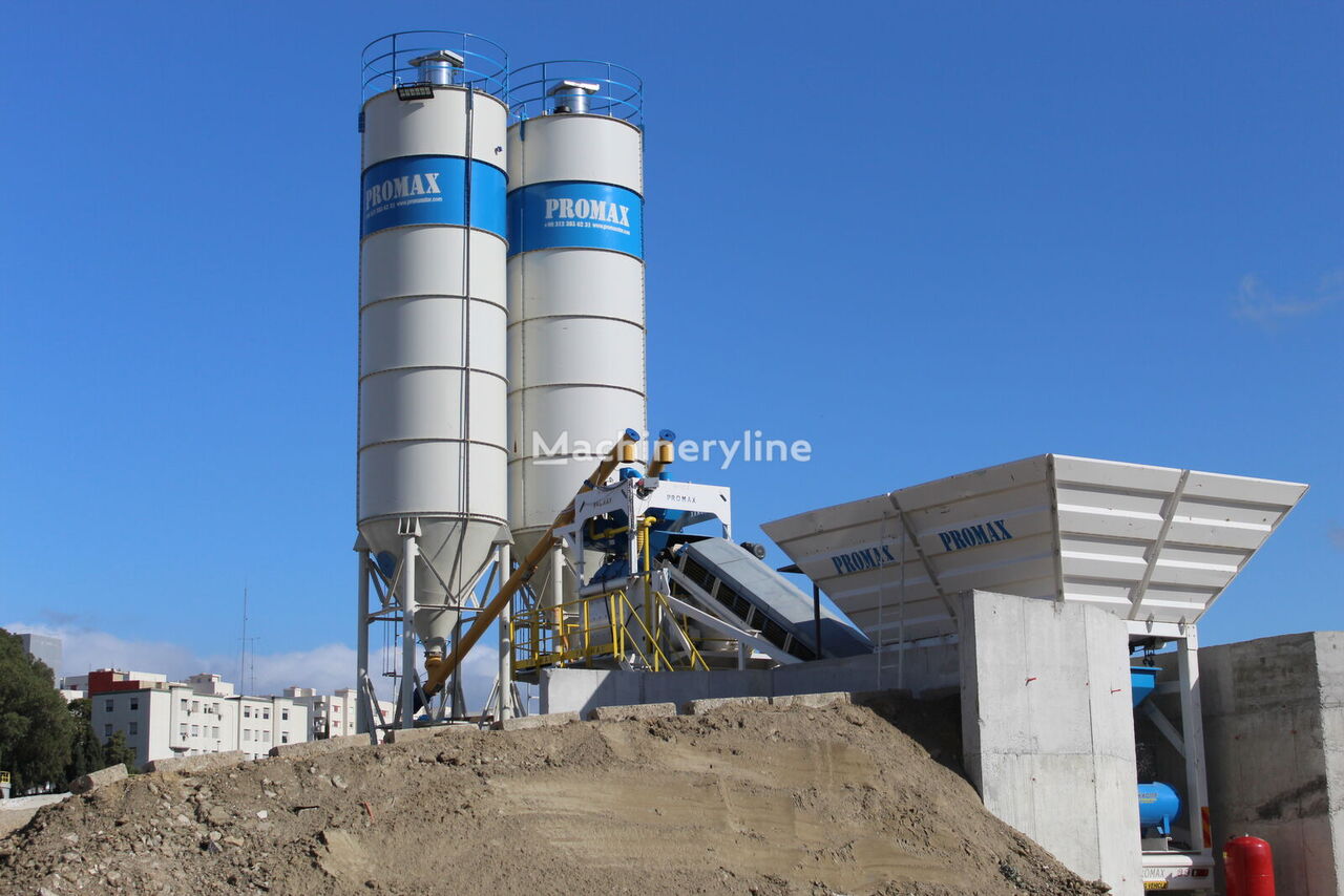 جديد ماكينة صناعة الخرسانة Promax Mobile Concrete Batching Plant M100-TWN (100m3/h)