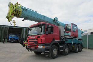 شاحنة رافعة Scania P 410 8x4 Liebherr LTF1045 4.1 KRAN 45 to Nr.837