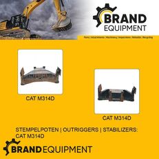 حفارة ذات العجلات Caterpillar M314D Outriggers