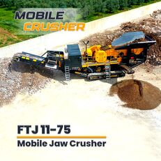 جديدة الكسّارة المتنقلة FABO FTJ 11-75 MOBILE JAW CRUSHER 150-300 TPH | AVAILABLE IN STOCK